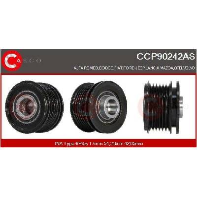 Řemenice, generátor CASCO CCP90242AS