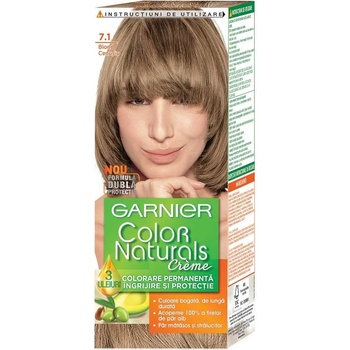 Image 1 of Garnier боя за коса, Color naturals, Номер 7.1, Пепеляво рус