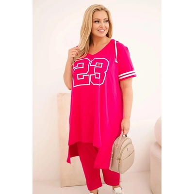 Kesi dámský komplet Plus Size 8240 Fialová