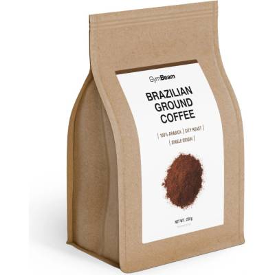GymBeam Brazílska káva mletá 250 g