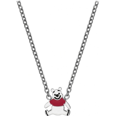 Disney Oceľový náhrdelník s príveskom Macka Pú Winnie the Pooh N600632L-157.CS