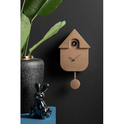 Karlsson Часовник с кукувичка Karlsson Modern Cuckoo Metallic (KA5867RG)