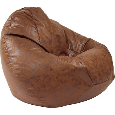 PUFRELAX Пуф, круша, 320л. , Nirvana Grande - Iced Coffee, Перящ се калъф, Пълнеж от Полистиролни перли, Гама Premium, 8411 (PUF-G-NGR-PT-CAF)