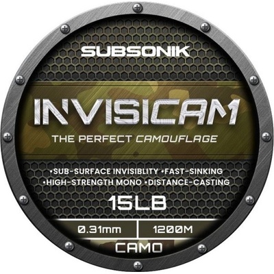 Sonik Subsonik Invisicam Snag Leader Camo 100 m - 0,65 mm