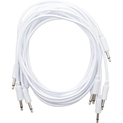 Erica Synths Braided eurorack patch cable 90cm (5pcs, white) 0, 9 m Директен - Директен Пач кабел (4751030829104)
