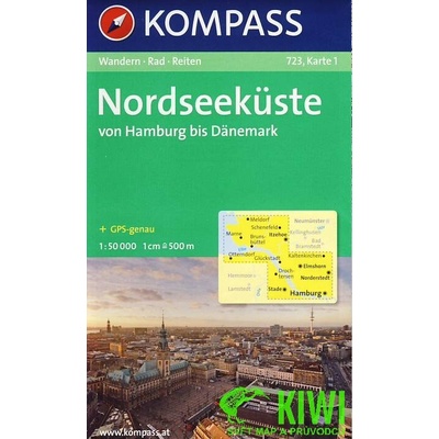 Nordseeküste von Hamburg 723 / 1:50T NKOM