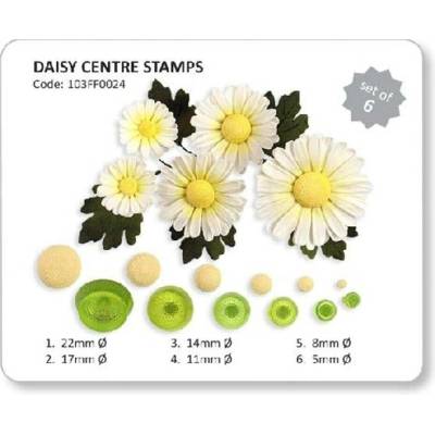 Sada na stredy kvetov (Daisy Center Stamps) - JEM