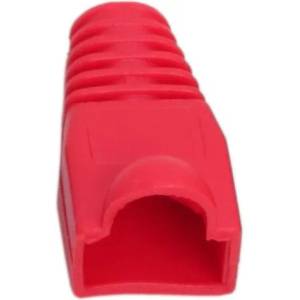 VEZ Съединител rj45 против счупване (05230pi-100), червен, 100 бр (05230pi-100)