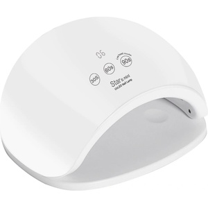  Комбинирана UV/LED лампа за нокти/ гел лак/ маникюр, Star5 Mini 48W с 21 LED диода (Star5-Mini-48W-White)