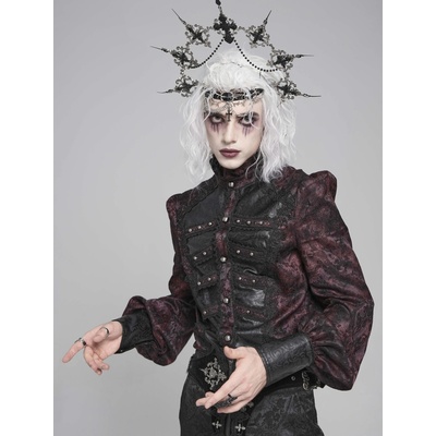 Devil fashion мъжка риза DEVIL FASHION - Dark red Gothic - SHT14602