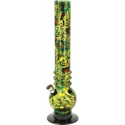 KRCZ Bong akrylový Graffiti 30 cm – Zboží Mobilmania