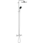 GROHE Vitalio Start - Душ система със смесител за вана/термостат, диаметър 25 cm, 2 струи, хром 26988001 (26988001)