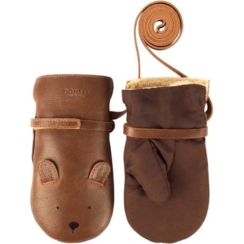 Donsje Детски кожени ръкавици Donsje Kapi Classic Mittens Bear (6019001.)