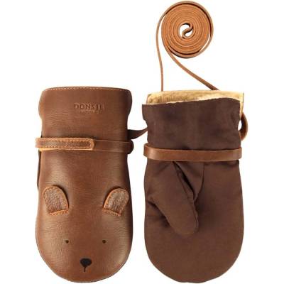 Donsje Детски кожени ръкавици Donsje Kapi Classic Mittens Bear (6019001.)