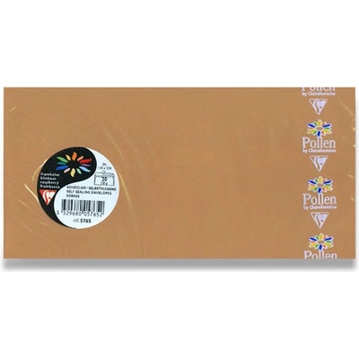Obálka CF - DL oranžová samolep. 120g. (20 ks) 446272