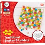 Bigjigs Toys Стълби и змии 2 (BJ788)