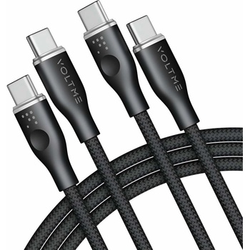 Voltme C2061 Powerlink Rugg USB-C/ USB-C, 1,8m, černý