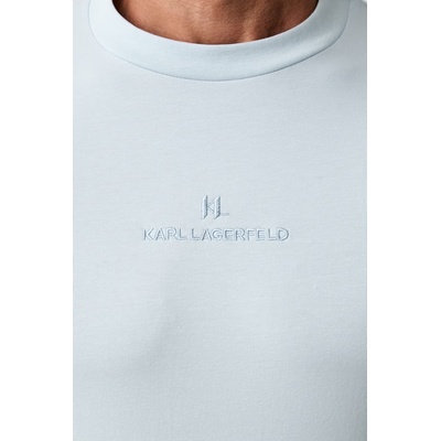 Karl Lagerfeld тениска basic мъжка от памук с еластан (563221.755047)