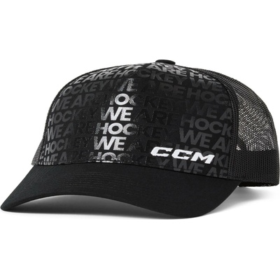 CCM We Are Hockey Meshback Trucker Black