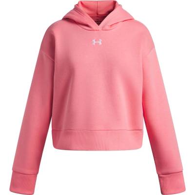 Under Armour Rival fleece crop hoodie l