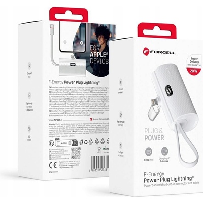 Forcell F5K3 5000 mAh biela