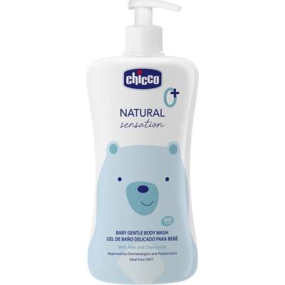 CHICCO Šampon na tělo Natural Sensation s aloe vera a heřmánkem 500 ml, 0m+