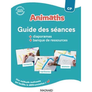 Animaths CP - Guide pédagogique + Banque de ressources (2025)