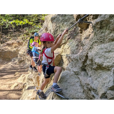 Detská ferrata Zvonička Nová Baňa