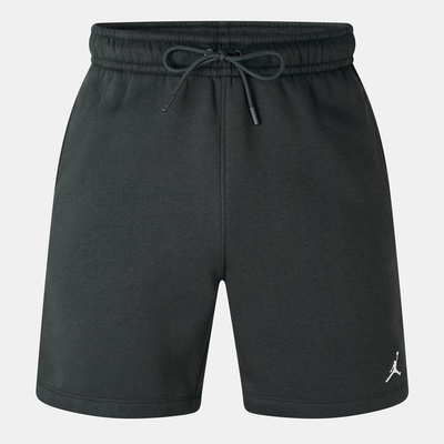 Air Jordan Мъжки поларени къси панталони Air Jordan AJ Brooklyn Fleece Shorts Mens - Black/White
