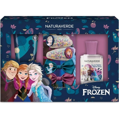 Frozen dárkový set EDT 30 ml + pěna do koupele 100ml + sponky do vlasů