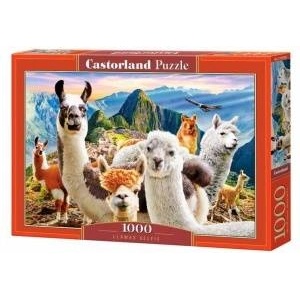 Castorland 1000 piece puzzle Llamas Selfie