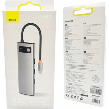 Baseus Metal Gleam Series CAHUB-CV0G