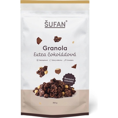 Šufan s.r.o. Granola extra čokoládová 350 g