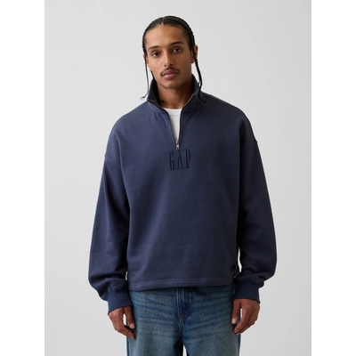 Gap Oversize mikina s logem Heavyweight Tmavě modrá