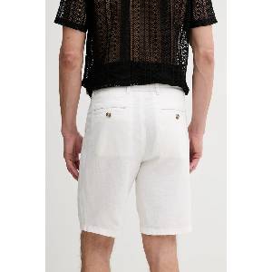 Lindbergh Къс панталон с лен (30.505020.OPTICALWHI) - answear - 91,90 лв