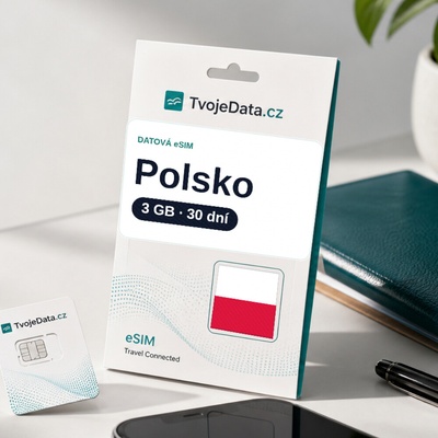 eSIM Polsko 3 GB / 29 dní