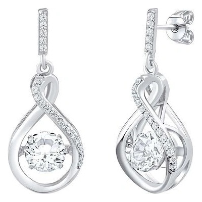 SILVEGO náušnice MW13380EWT