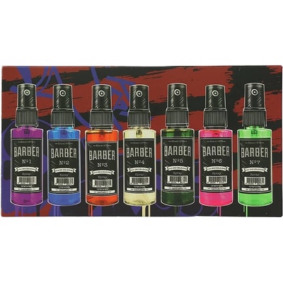 Marmara Barber Eau De Cologne Gift Set 7 x 50 ml