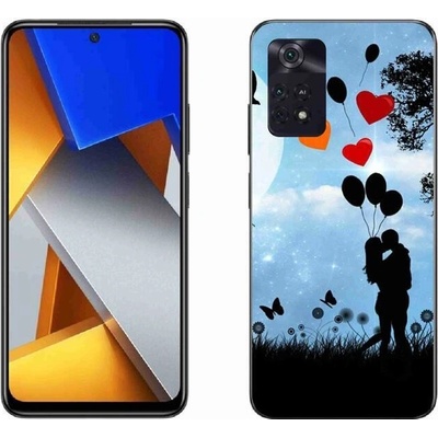 Pouzdro mmCase Gelové Xiaomi Poco M4 Pro 4G - zamilovaný pár