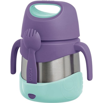 b.box Termoska na jedlo lilac pop 335 ml