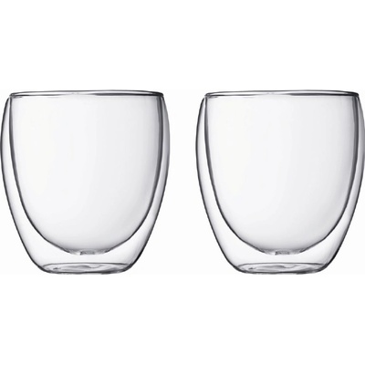 Bodum Set dvoustěnná sklenice PAVINA 2 x 250 ml