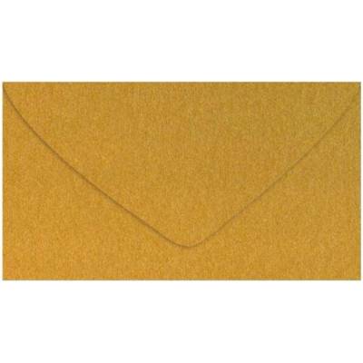 UNIPAP dopisní obálka metallic 120g C6 114x162mm - zlatá 5550383 593702