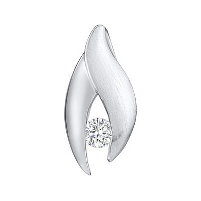 SILVEGO Strieborný prívesok Claire s čírym Brilliance Zirconia FWP15198W