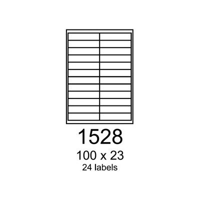 Rayfilm R01001528F biele A4 1000 list.