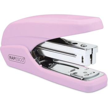 Rapesco Телбод X5-25PS, 24/6, за 25 листа, розов (1055120272)
