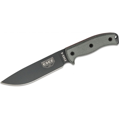 Esee ESEE-6P-TG Gunsmoke Plain Edge