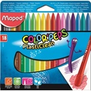 Voskovky MAPED Voskovky Color' Peps 18 rôznych farieb