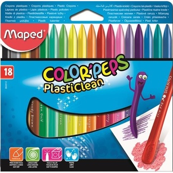 MAPED Voskovky Color' Peps 18 rôznych farieb