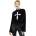 KILLSTAR Дамски пуловер KILLSTAR - Dead Romantic - Black/White - KSRA013880