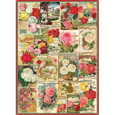 EuroGraphics Roses Seed Catalogue 1000 dílků